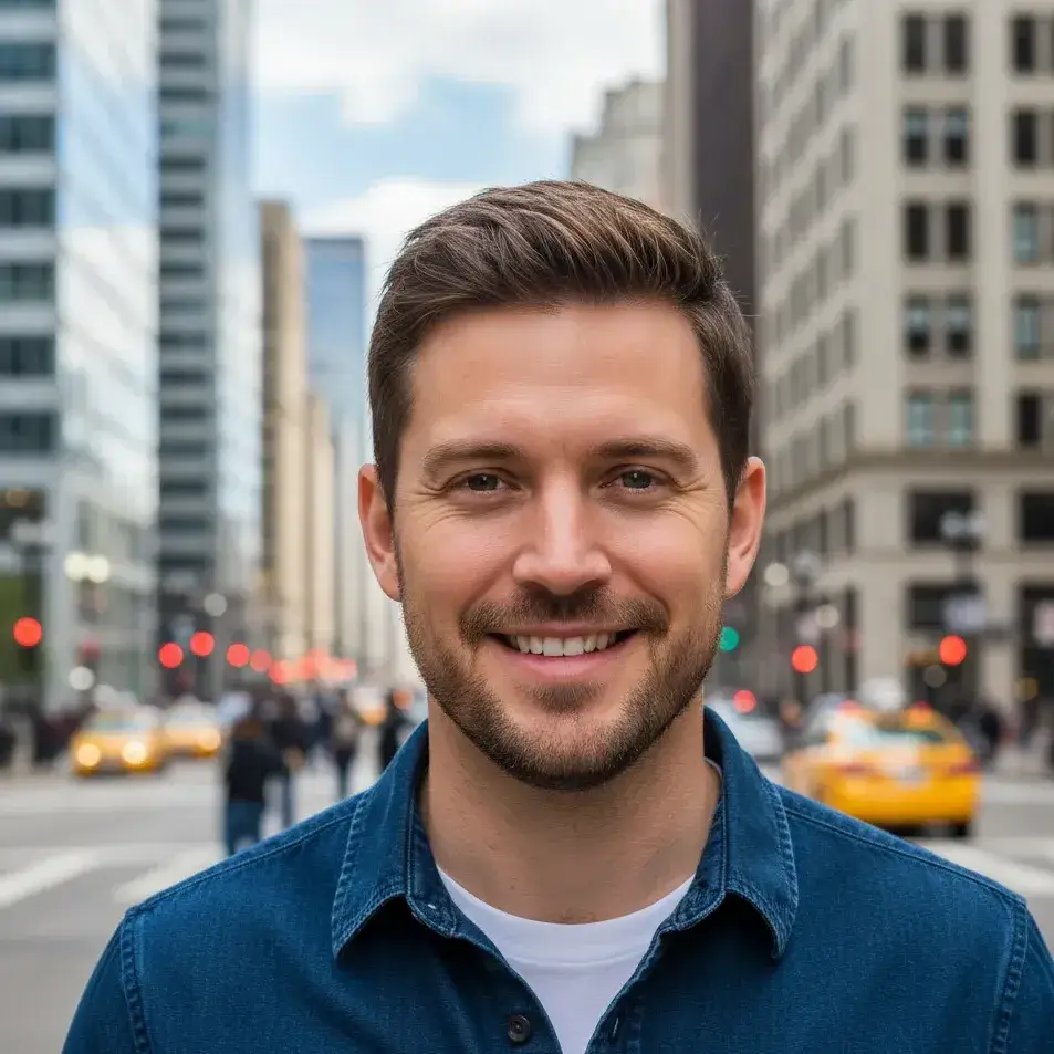 Photo of happy client David R. after successful marital infidelity investigation by Toronto Trace.