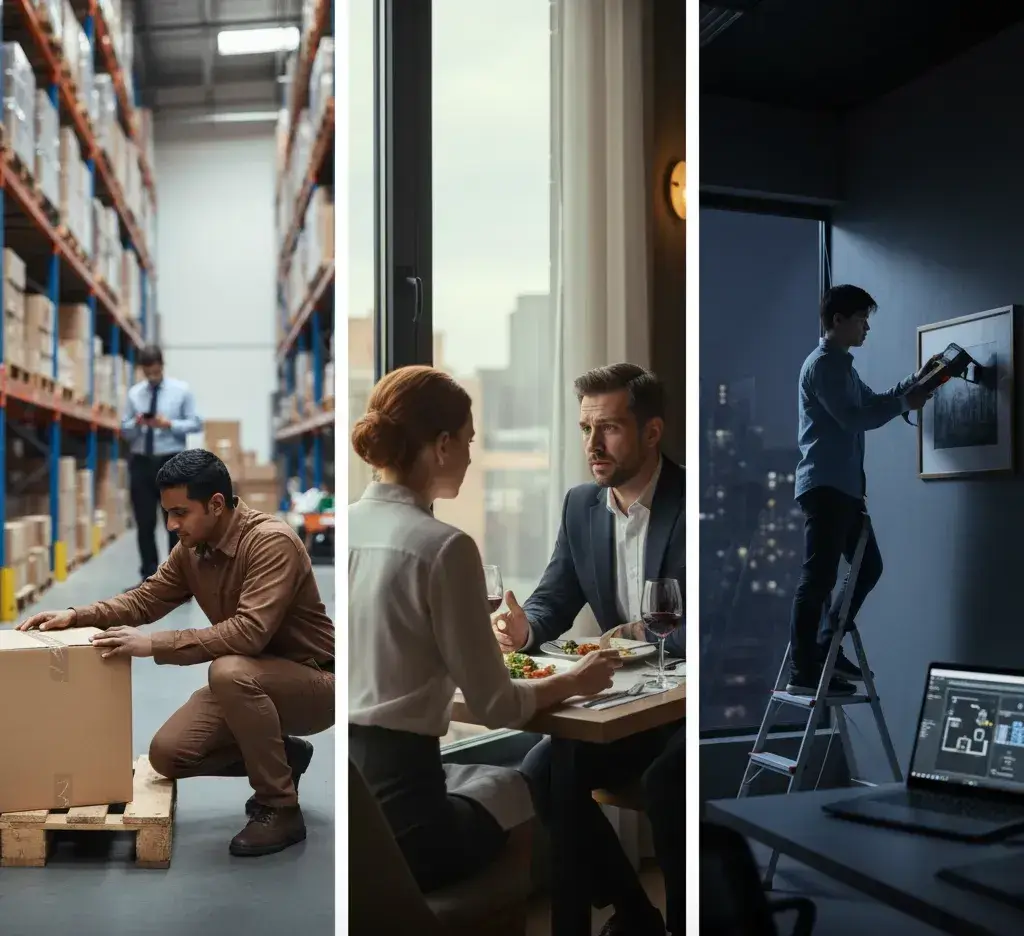 Covert operations specialist investigating corporate fraud and intellectual property leaks in the workplace.